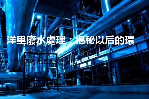 洋里廢水處理：揭秘以后的環(huán)保技術(shù)與挑戰(zhàn)？